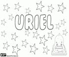 Uriel, nome de origem hebraica. O nome de um Arcanjo, seu significado é anjo de luz