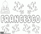 Francesco, nome de origem latina, derivado de Franciscus