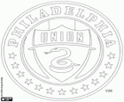 Escudo do time de futebol de Philadelphia, Pennsylvania, Philadelphia Union