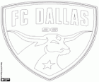 Logo do FC Dallas, time de futebol profissional em Texas, Estados Unidos