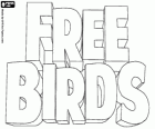 Logo do filme Bons de Bico, A Revolta dos Perus, Free Birds