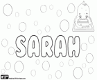Sarah, nome de origem hebraica. Sarah, esposa de Abraão. Sarah, nome em vários idiomas