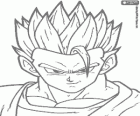 O rosto do Gohan Místico, o Gohan definitivo