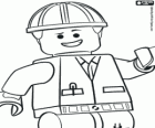 Emmet, uma pessoa comum, uma minifigura Lego