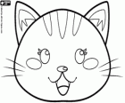Máscara de gatinho
