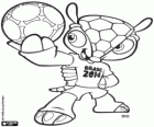 Fuleco, o mascote oficial da Copa do Mundo de 2014 no Brasil é um tatu