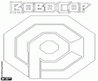 Logo da OCP, Omni Consumer Products. Megacorporação do filme Robocop