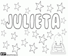 Julieta, variante de Julia, nome de origem latina