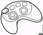 Um gamepad, um controle para videogames