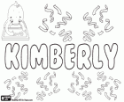 Kimberly, nome de origem inglesa. Derivado do nome inglês Kimberley