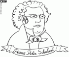 Busto de Franz Peter Schubert. Famoso compositor austríaco, que nasceu em 1797 e morreu em 1828