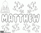 Matthew, nome de origem hebraica. Matityahu, nome de um dos doze apóstolos, Mateus