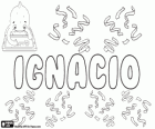 Ignacio, nome com várias origens e significados. Inácio de Loyola, fundador da sociedade de Jesus, os jesuítas