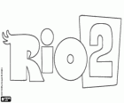 Logotipo do filme Rio 2