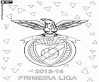 Benfica de Lisboa, campeão do campeonato português de futebol  Primerira Liga 2013-2014