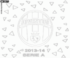 Juventus, Juve, campeão da liga de futebol italiana. Lega Calcio Serie A 2013-2014