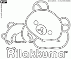 Rilakkuma, o urso de brinquedo, um personagem desenhado por Aki Kondo e produzido por San-X