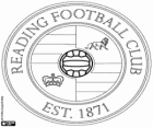 Escudo do Reading FC. The Royals