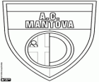 Escudo da Mantova FC, clube de futebol italiano da Lombardia