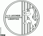 Distintivo de AS Lucchese Libertas 1905, clube de futebol da cidade de Lucca, Toscana