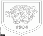 Escudo do Hull City A.F.C. Um clube de futebol de Kingston upon Hull, conhecido como Os tigres, The Tigers