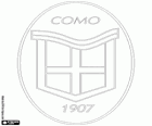 Logo do Calcio Como, clube de futebol sediado na cidade de Como, na região da Lombardia