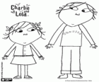 Charlie e Lola, os irmãos Sommer