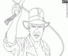 Indiana Jones, o famoso personagem interpretado pelo ator Harrison Ford