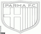 Logo do Parma FC. Clube de futebol com sede em Parma, cidade de Emília-Romanha