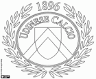 Logo da Udinese Calcio. Time de futebol de Udine, cidade de Friul-Veneza Júlia
