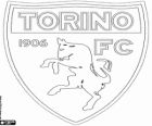 Emblema do Torino FC. Time de futebol com sede em Turim, capital do Piemonte
