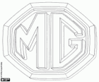 Logo de MG, Morris Garages, marca de automóveis britânica