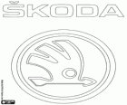 Logo de Škoda Auto, marca de automóveis da República Tcheca