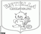 Logo da Virtus Entella. Time de futebol da cidade de Chiavari, Ligúria