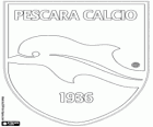 Insígnia de Delfino Pescara 1936. Clube de futebol da cidade de Pescara, Abruzos