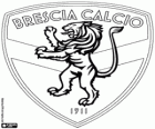 Distintivo de Brescia Calcio. Clube de futebol de Brescia, cidade da Lombardia