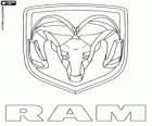 Logo da Ram Trucks, marca de picapes dos Estados Unidos