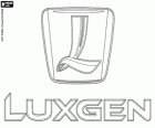 Logo da Luxgen, marca de automóveis em Taiwan