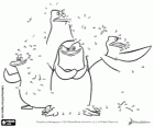 Ponto a ponto com os pinguins de Madagascar