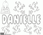 Danielle, nome derivado de Daniel. Danielle, nome em inglês, francês e holandês
