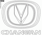 Logo de Changan, Chang'an Automobile Group, empresa pública chinesa, fabricante de automóveis