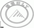Logo da Geely, empresa holding, fabricante de veículos da China