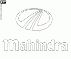Logo da Mahindra, marca de automóveis da Índia