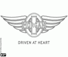 Logotipo do Morgan, marca britânica de veículos exclusivos