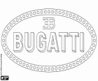 Logo da Bugatti, marca francesa de carros de luxo