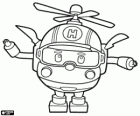 Robocopter Helly, o helicóptero da equipe de resgate