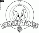 O logotipo de apresentação de Looney Tunes com Piu-Piu