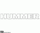 Logo do Hummer, marca de automóveis SUV nos Estados Unidos