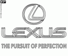 Logo de Lexus, marca de carro de luxo japonesa
