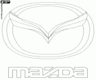 Logotipo da Mazda, fabricante de automóveis japonesa